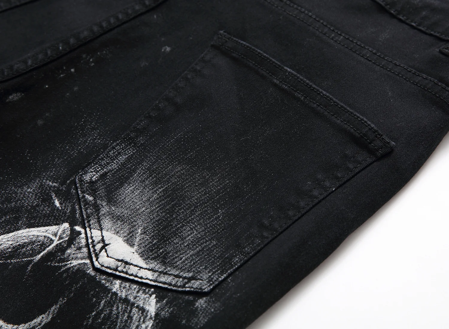 Gersri zipper дизайнерские джинсы рок мужские s Промытые обтягивающие мотоциклетные джинсы мужские эластичные штаны с животным узором студенческие крутые джинсы