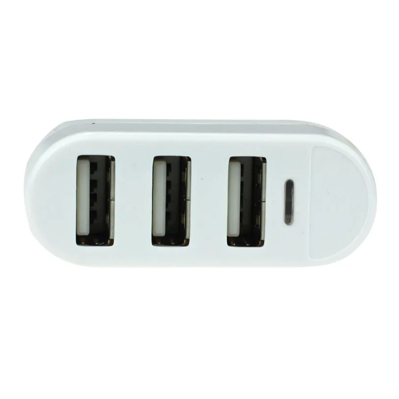 Новые 3 Порты док-станция USB 2,0 Мини вращаться на разветвитель адаптер для ПК Тетрадь ноутбук Jan16 Перевозка груза падения