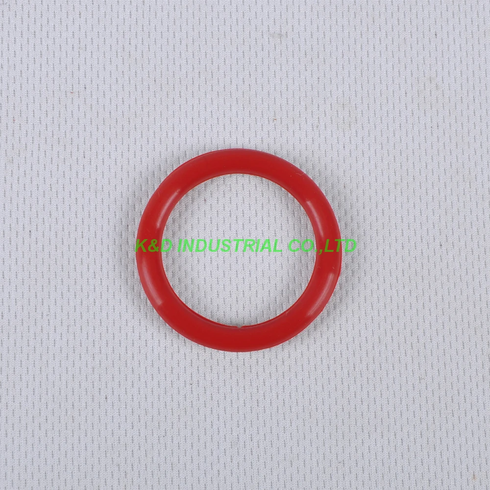 

20pcs Vacuum Orange Tube Damper Silicon Ring for 6L6G 6L6GC Audio Amp DIY