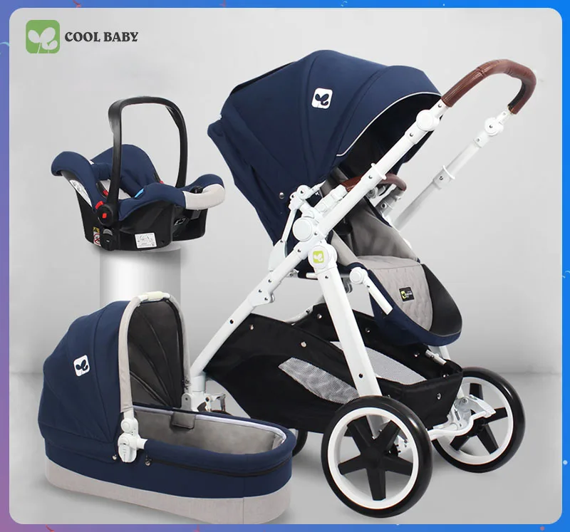 Coolbaby детская коляска 3 в 1 Детские автокресла России