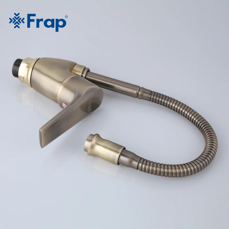 Кухонный Смеситель Frap в античном стиле бронзовый кран для холодной и горячей