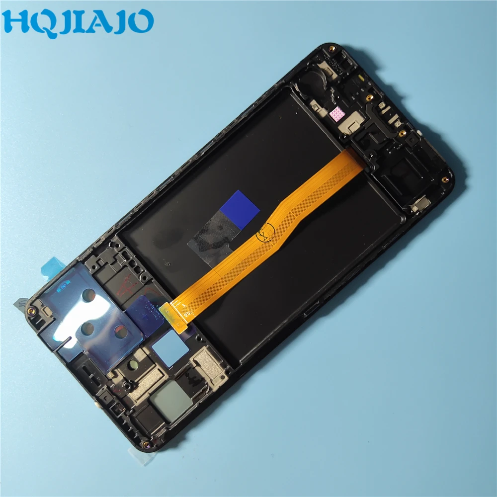 Жк дисплей с сенсорным экраном и дигитайзером для Samsung Galaxy A7 2018 A750 A750F SM A750FN