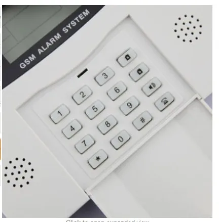 SmartYIBA Русский Испанский Французский Голос Беспроводная GSM SMS сигнализация ЖК