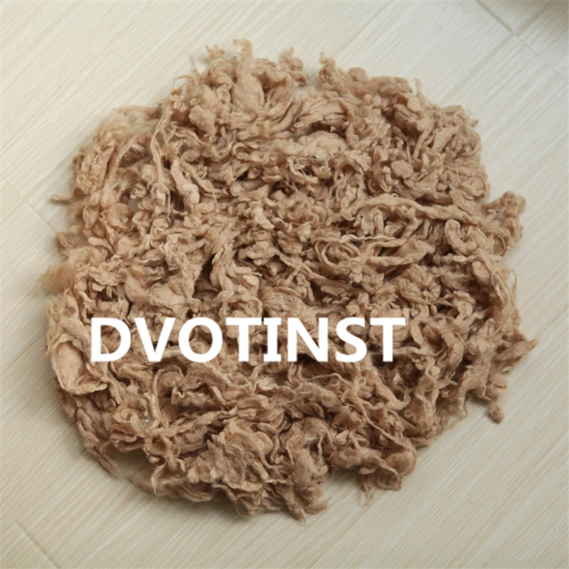 Dvotinst Baby Photography Props Wool Felt Blanket Basket Filler Background Stuffer Fotografia Accessories Studio Shooting | Детская