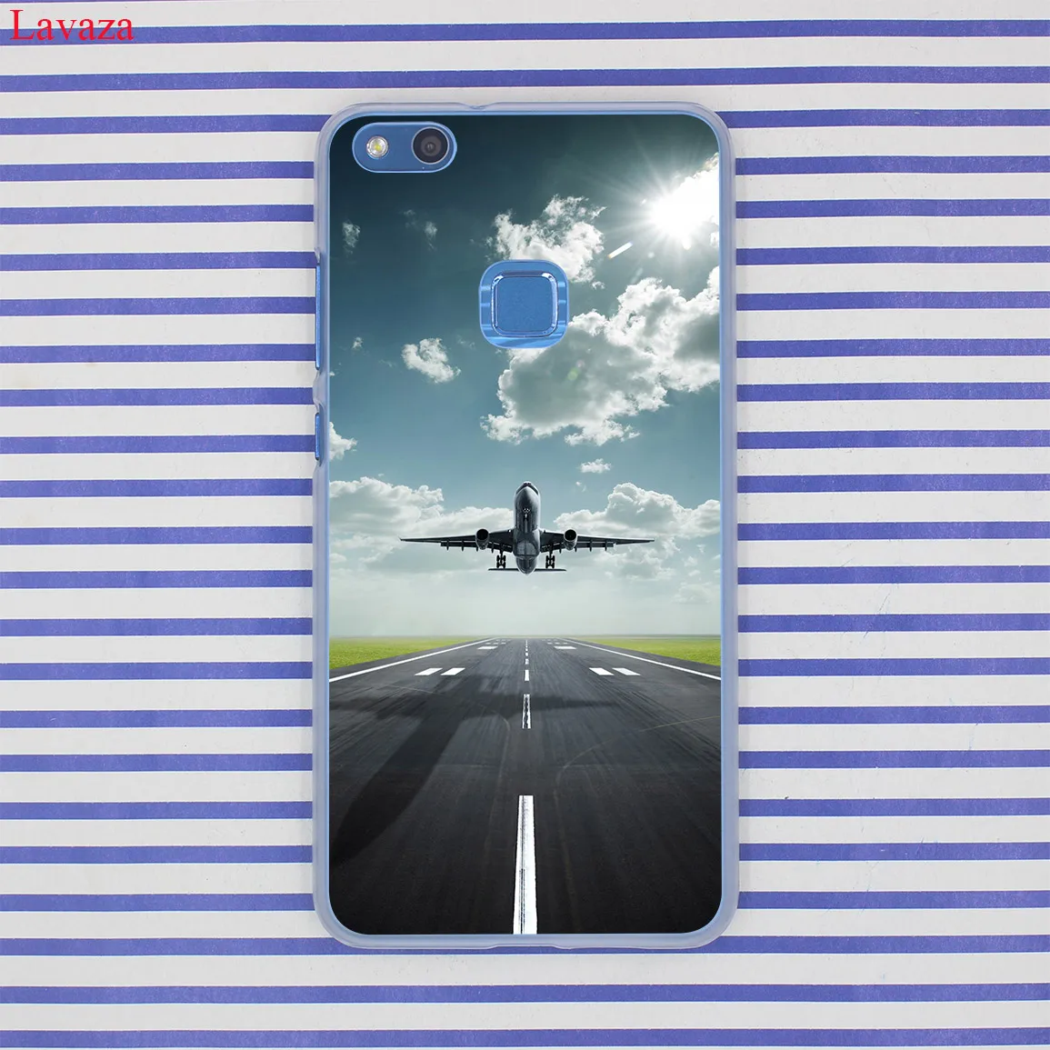 Lavaza самолет Летающий в закат чехол для Huawei P30 P20 P10 P9 Plus P8 Lite Mini 2017 2016 P smart Z 2019 |