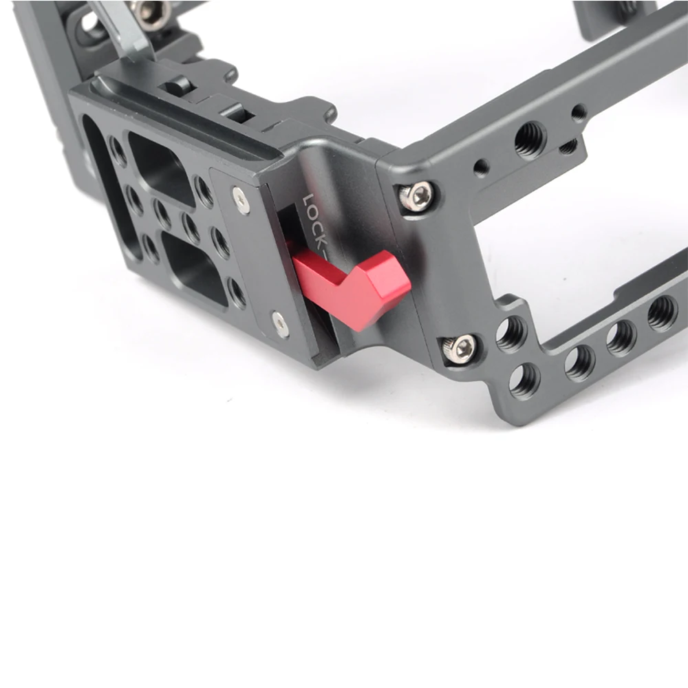 WARAXE Camera Cage Kit for For SONY A7 III A7II A7S A7SII A7R A7RII A7R3 M3, with Top Handle, Lens Holder VS TILTA cage