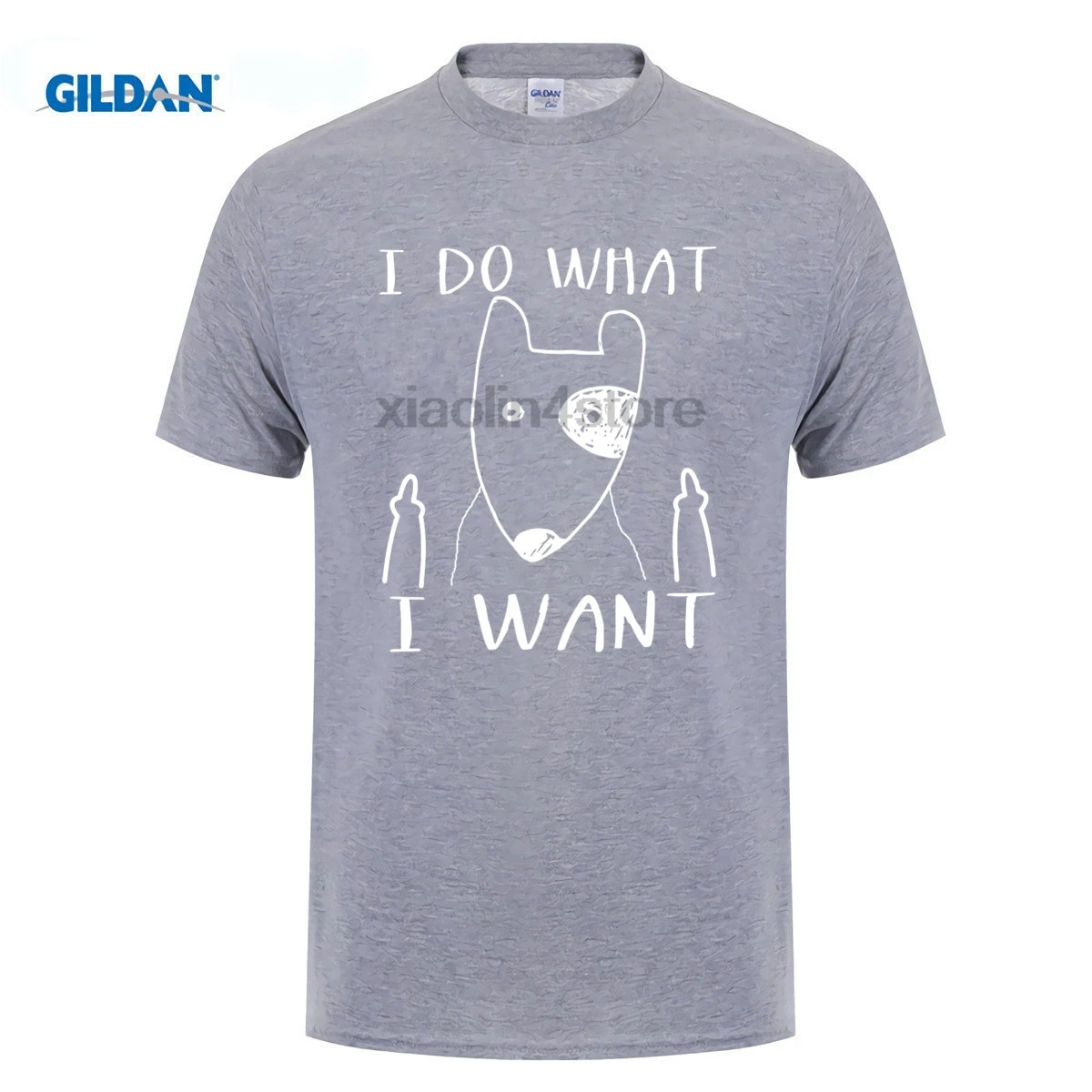 GILDAN I do what want Bull Terrier lover футболка подарок прекрасный простой принт Новая модная