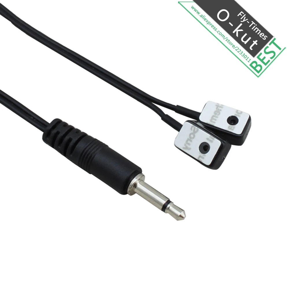 ВЫСОКОЕ качество 3.5 мм одноядерный 2 инфракрасный излучатель передатчика