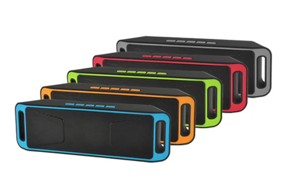 10 шт./лот Bluetooth 4 0 портативный беспроводной динамик TF USB FM-радио двойной