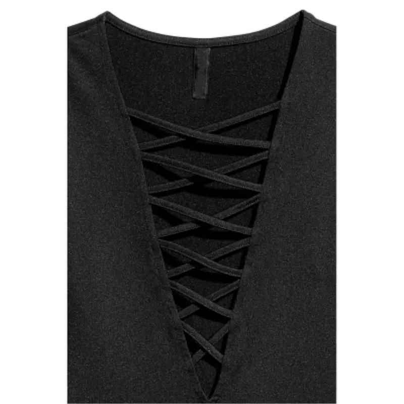 2017 осенние женские новые модные пикантные выдалбливают Глубокий v-образным