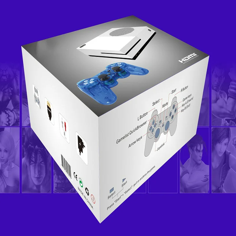 HD tv игровые приставки 4 Гб Видео игровая консоль Поддержка HDMI tv Out встроенные 600 классические игры для GBA/SNES/SMD/NES формата