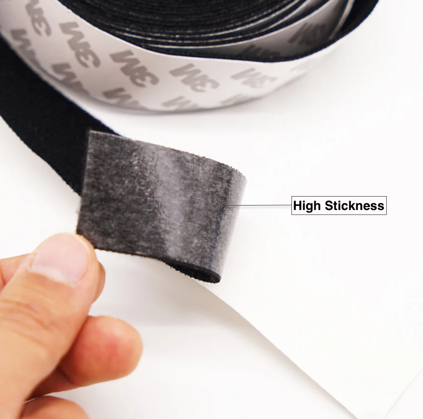 Черная войлочная лента 3 м для скребка с самоклеящейся лентой инструмент
