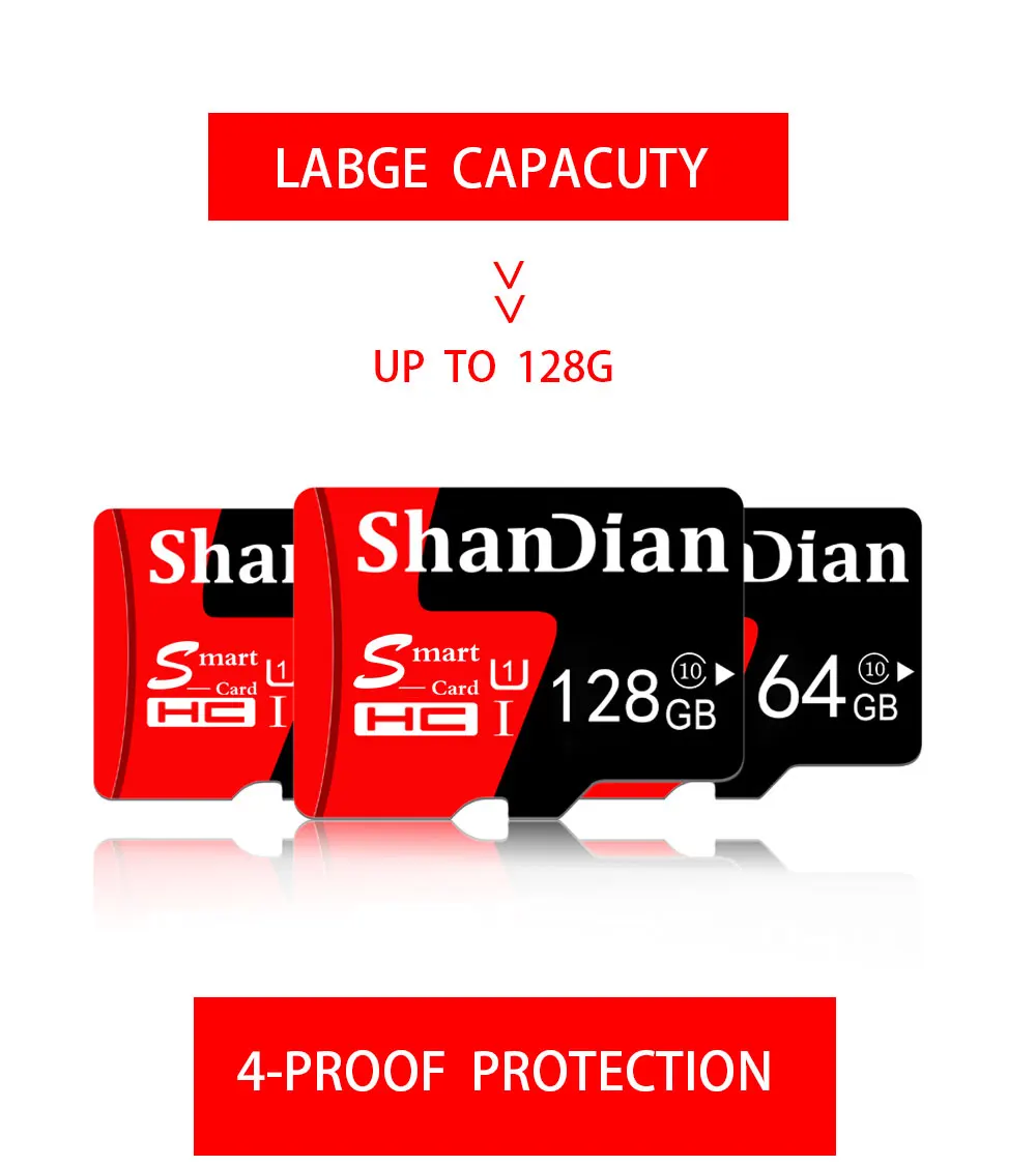 SHANDIAN, гарантия качества, C10, 32 ГБ, micro sd карта памяти, C10, 8 ГБ, 16 ГБ, 32 ГБ, 64 ГБ, micro sd карта, 128 ГБ, usb флешка, флеш-накопитель, TF карта