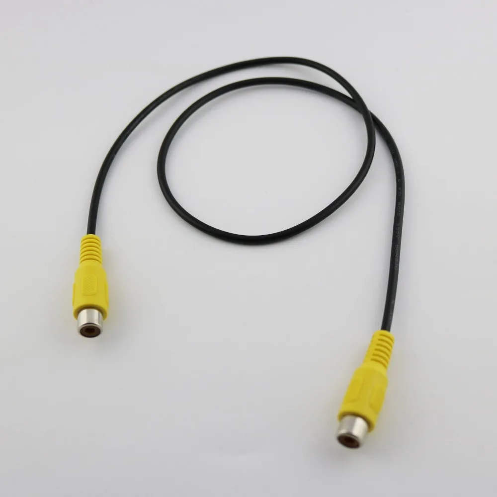 10x RCA Phono Female to Jack Аудио Видео адаптер Коннектор Удлинительный кабель черный 60