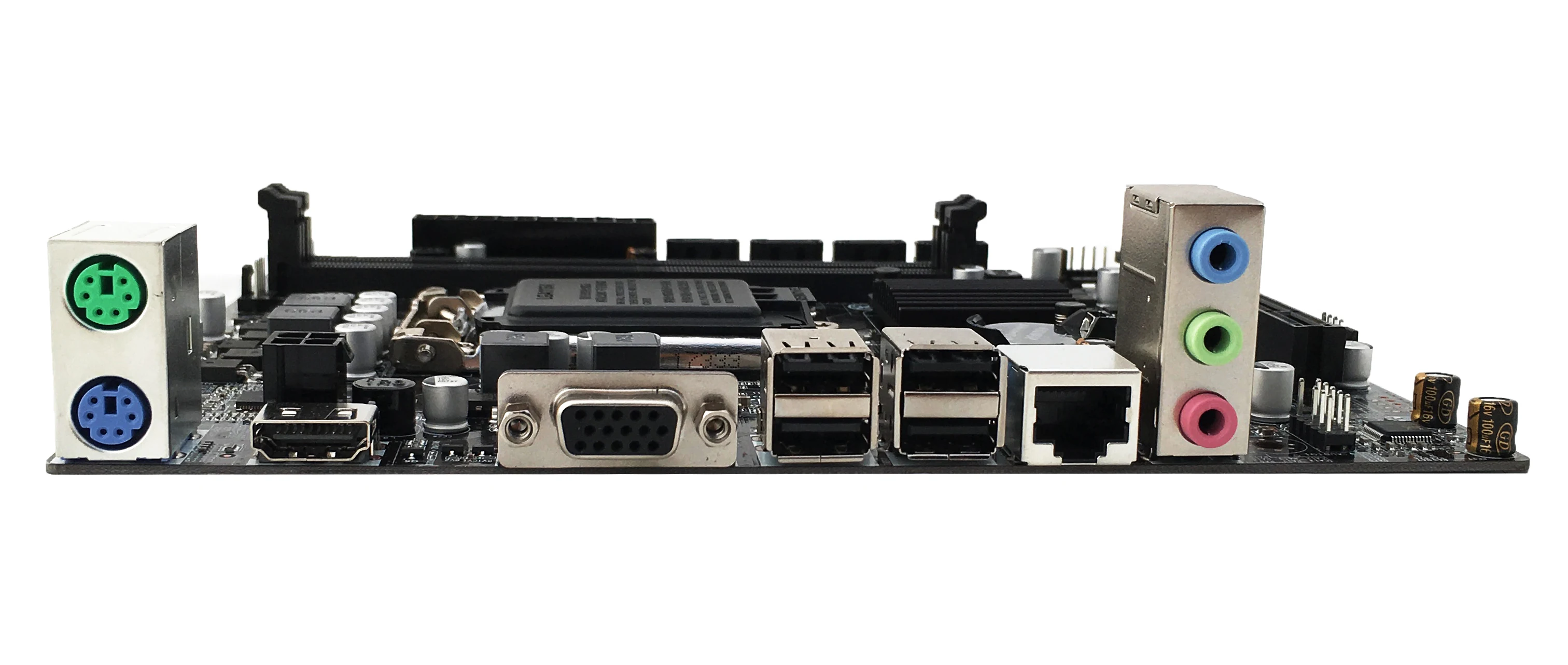 JIAHUAYU H110 dd4 материнская плата для Intel LGA 1151 DDR4 2400/2133 MHZ PCI-E X16 SATA2.0 USB3.0 HDMI VGA M-ATX 19*17 см |