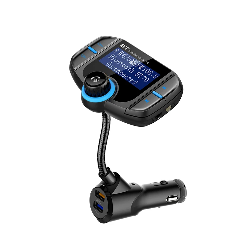 100% Новый беспроводной автомобильный Bluetooth fm передатчик MP3 радио адаптер комплект