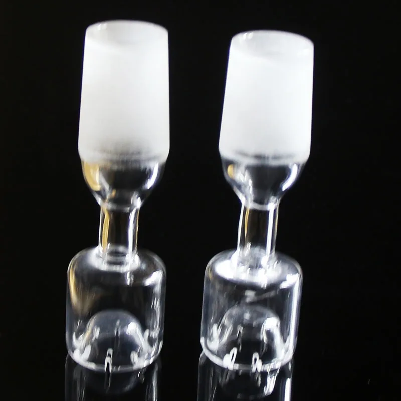Новый Domeless 100% настоящий кварц для ногтей с 14 мм и 18 совместных кварцевые чаша