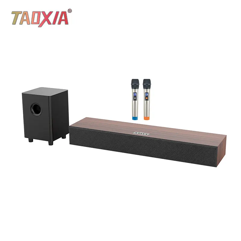 Сабвуфер высокой мощности Echo Wall Sound Wood 5 1 года домашняя система K song для гостиной