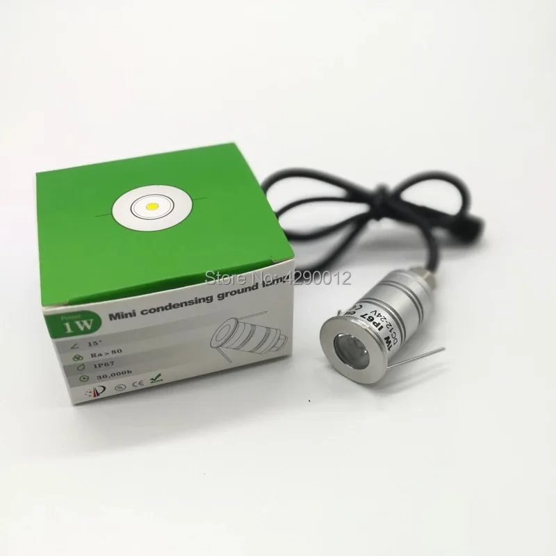 Светодиодный подземный светильник миниатюрный напольный под землей для сада