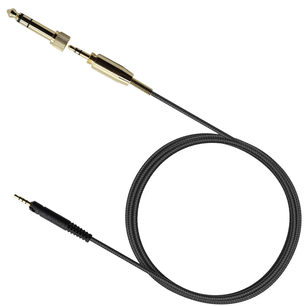 Посеребренный запасной аудиокабель для наушников Sennheiser HD598 HD558 HD518 HD 598 Hi Fi кабель