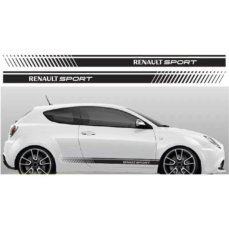Автомобильные виниловые наклейки для Renault 2 шт.|graphic sticker|for renaultstickers clio |