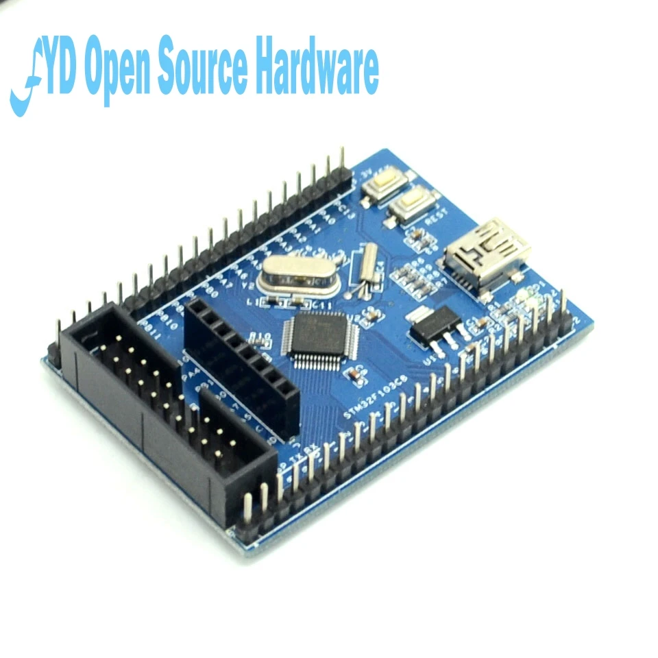 STM32 ARM core board minimum system 48 feet STM32F103C8T6 development learning | Электронные компоненты и