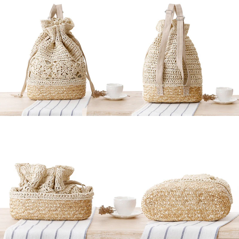 2019 новый летний Рюкзак Mochila элегантный дизайн ручная работа ажурный рюкзак