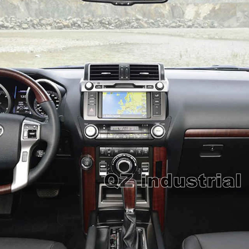 Автомобильный DVD-плеер QZ industrial HD 10.2 дюймов Android 8.1 T8 для Toyota Prado 150 LC150 2014-2016 с 3G 4G WIFI BT Navi Radio RDS.