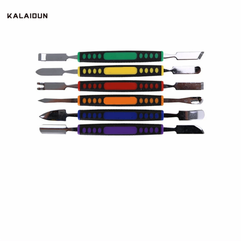 KALAIDUN 6 шт. набор с двойными концами металлический Spudger Набор для iPhone iPad планшет