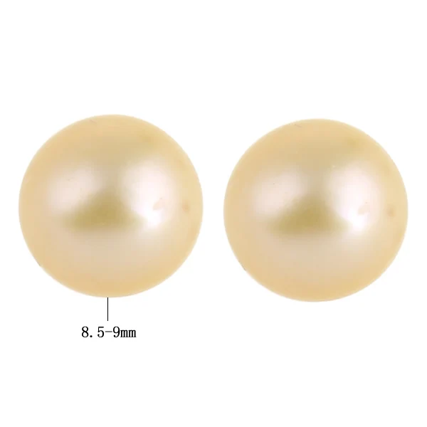 Полупросверленные жемчужные бусины из культивированного пресноводного жемчуга