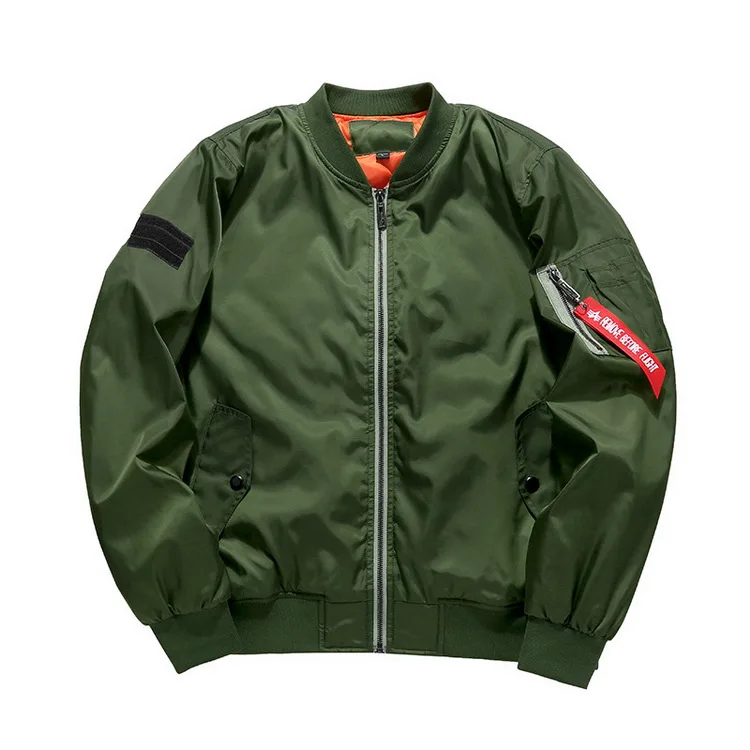 Army Green Grandwish, американский размер, S-5XL, мужская, Толстая куртка-бомбер, мужская, хип-хоп, зимняя, мужская, s, летная куртка, большой размер, армейская куртка, большой размер, DA735 - Цвет: Army Green