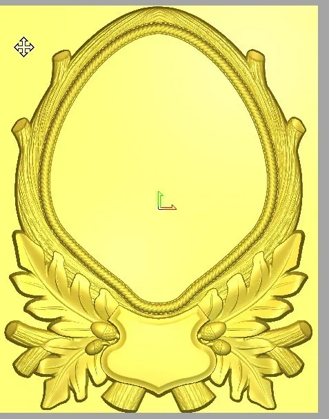 

Flower frame 3D MODEL stl cnc 3d model --16