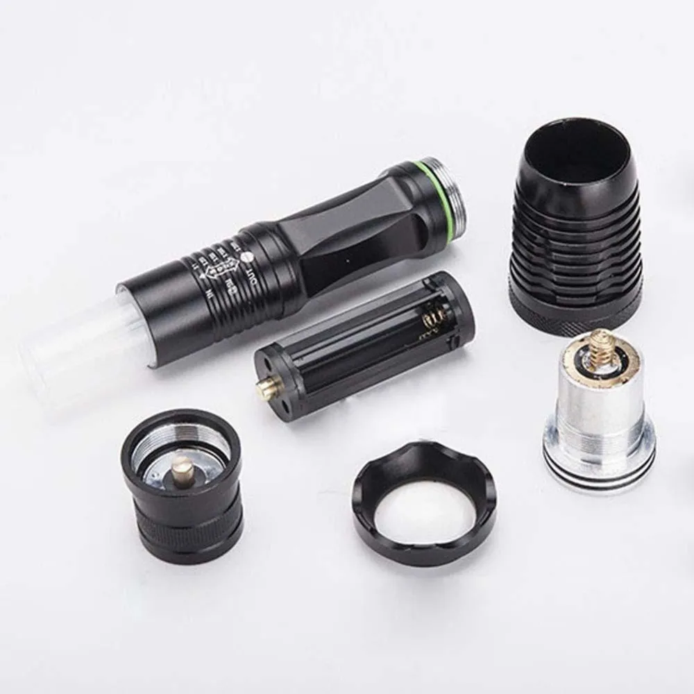 Акции яркий 5 режимов Светодиодный вспышка светильник 2000LM масштабируемый