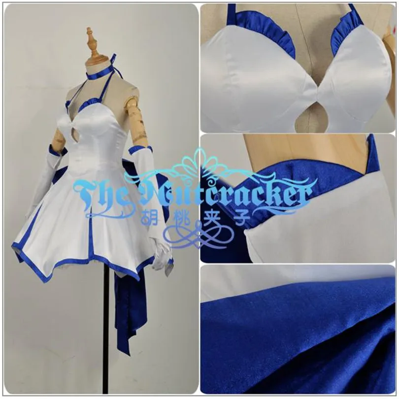 Платье Fate Zero Saber костюм для косплея сценическая одежда представлений идеальный