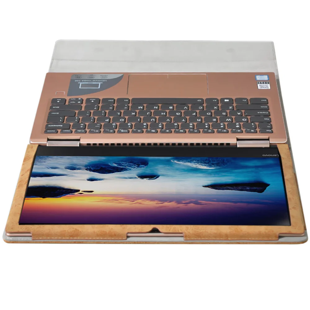 Новейший коричневый PU кожаный складной чехол-книжка для lenovo YOGA 720 13 хост и клавиатура для 13,3 ''Tablet PC чехол