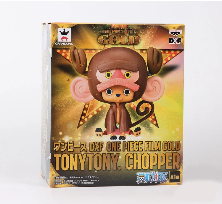 Оригинальная цельная пленка Banpresto DXF Золотая коллекция фигурка Тони чоппера от ONE