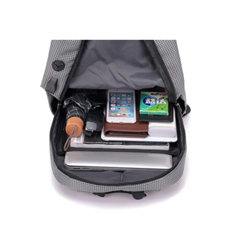 Новый рюкзак модные тенденции молодежный для мальчиков в студенческом стиле usb