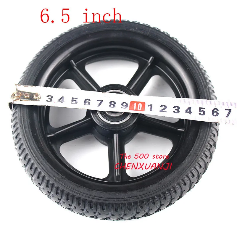 Ненадувные шины Твердые колеса Взрывозащищенная износостойкость 6 5 дюймов для