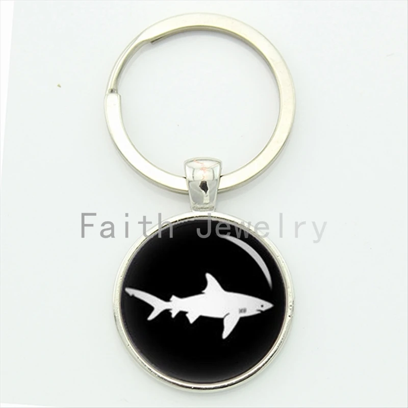 Брелок для ключей в винтажном стиле с акулами и аквалангом|shark key chain|key chainshark |
