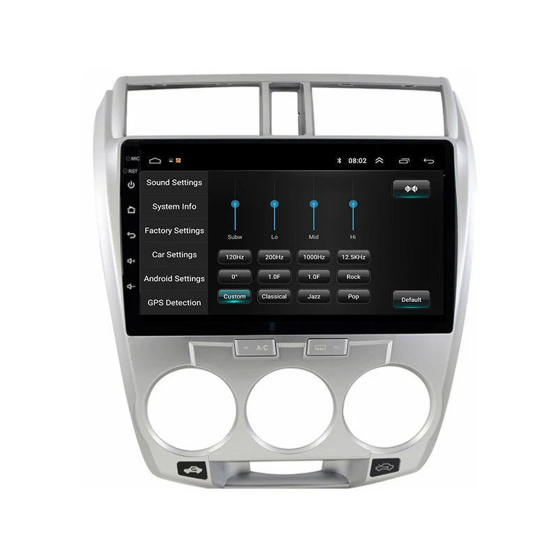 2 Din 10 1 &quotсенсорный экран мультимедиа для Android плеер gps навигация Navi 2011 2012 2016 Honda CITY