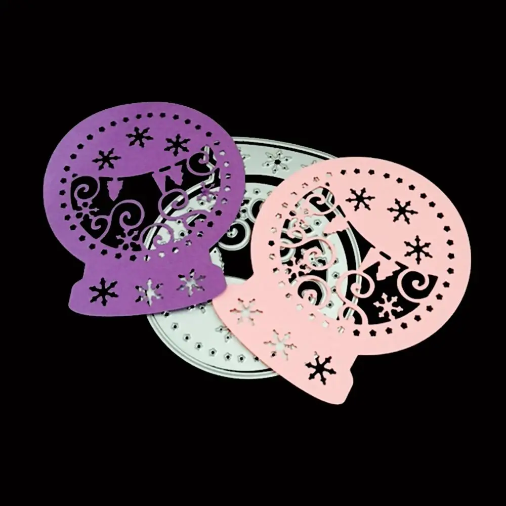 Snowflake Frame Metal Cutting Dies and Stamps New 2019 for Craft Scrapbooking Album Embossing Word Die Cut Paper Stencil | Дом и сад