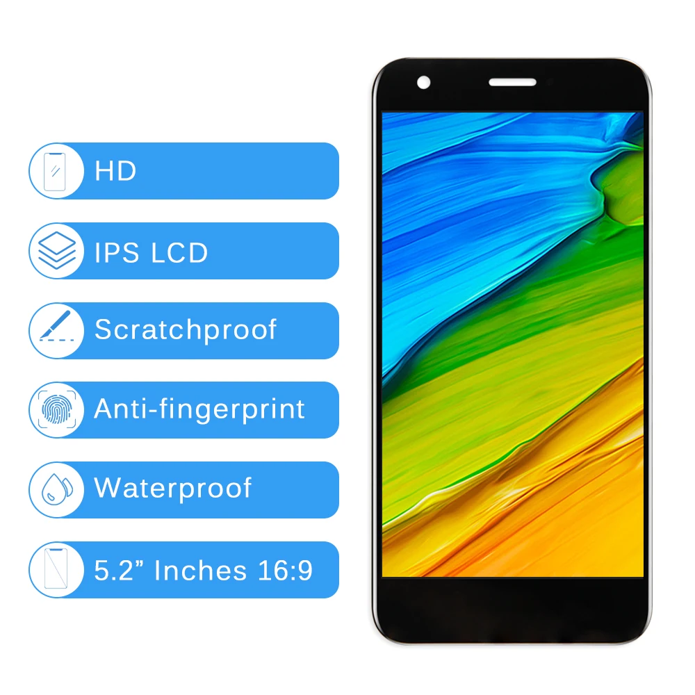 SRJTEK ЖК-дисплей для ZTE Blade A512 дисплей экран Z10 ЖК сенсорный дигитайзер стекло сенсор