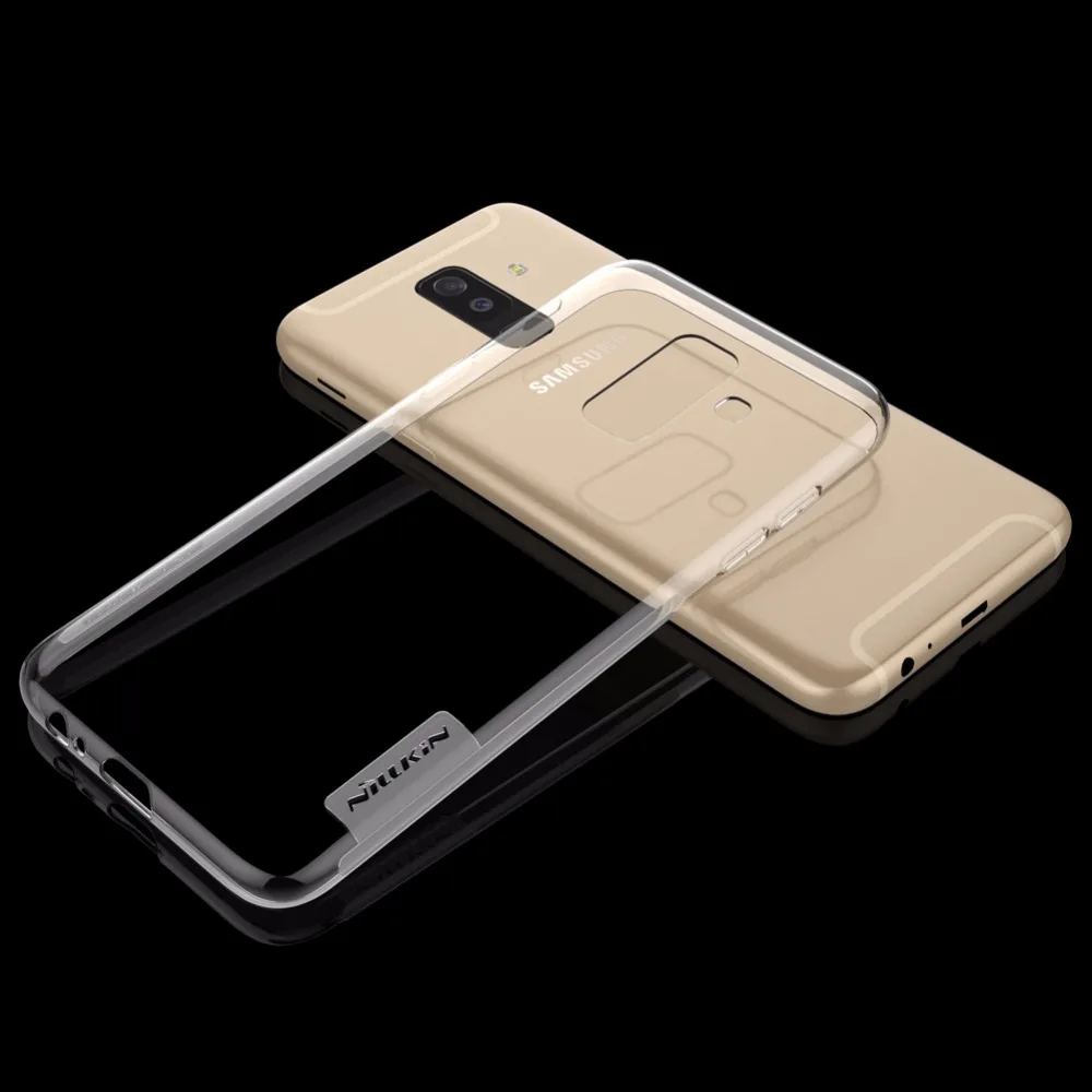 Nilkin for Samsung Galaxy A6 2018 Case Nillkin Soft Silicone TPU Clear Transparent Cover Plus / A9 Star Lite | Мобильные телефоны и