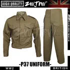 WW2 UK army p37 winter woollen Rank and-file Костюм Солдата высокое качество Replica-UK407102