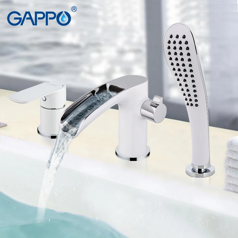 GAPPO Bathtub Faucets bathroom bathtub faucet taps waterfall shower bath mixer set head | Обустройство дома