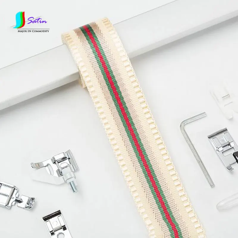 Width 3.8cm Black White Gold Blue Classic Striped Nylon Webbing Clothing Decorative Bag Strap Accessories 1meter/lot S653P | Дом и сад