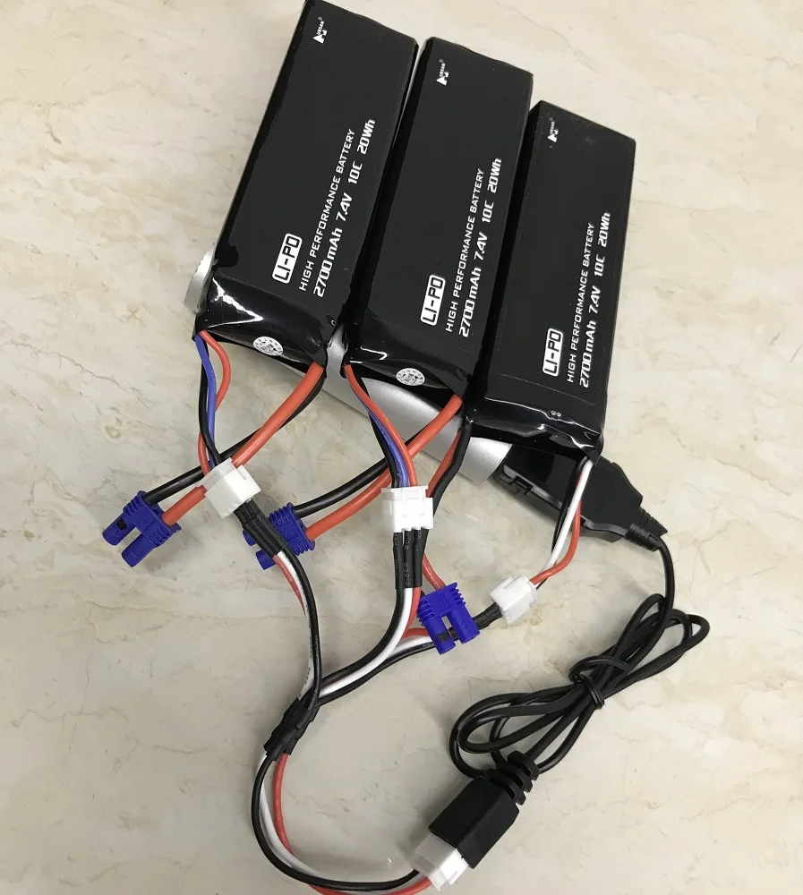 3 в 1 2S LiPo кабель для зарядки аккумуляторов Hubsan H501S H501M H501A H502S H216A|Смарт-гаджеты| |