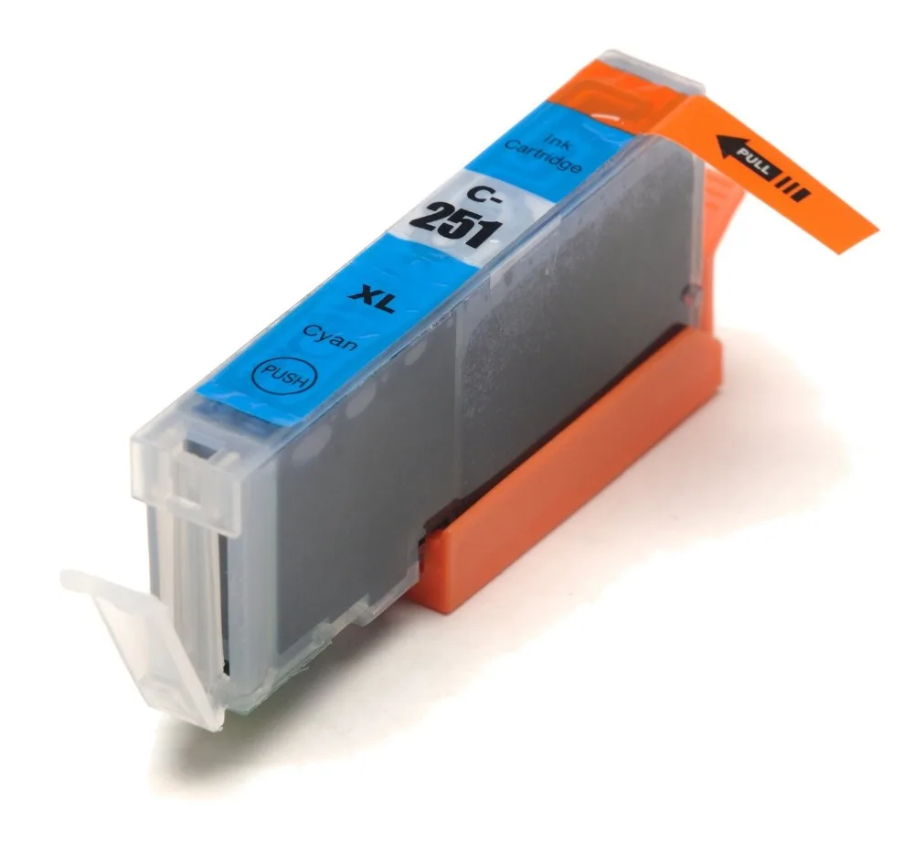 10 PK PGI 250 CLI 251 BK C M Y чернильный картридж для canon PIXMA MG5420 MG5422 MG5520 MG5522 MG6420 IP7220 MX722 MX922