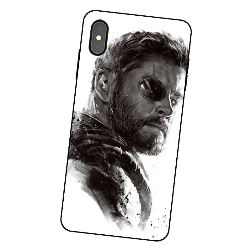 P223 Черный силиконовый чехол Тор для Apple iPhone 11 Pro XR XS Max X 8 7 6 6S Plus 5 5S SE |