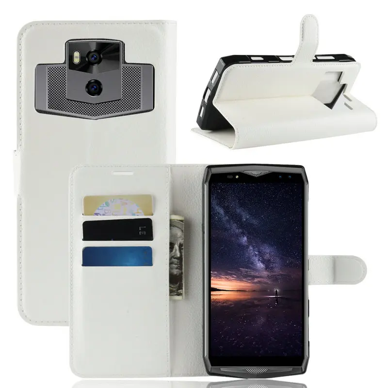 Роскошный кожаный чехол-книжка для Ulefone Power 5 чехол-бумажник с подставкой 5S |